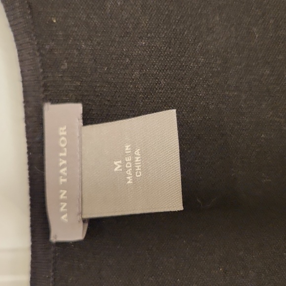 Ann Taylor Sequin Cap Sleeve knit top - Picture 3 of 7